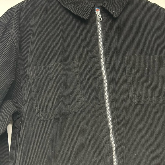 Vintage Black Corduroy Full Zip Jacket - Picture 3 of 9